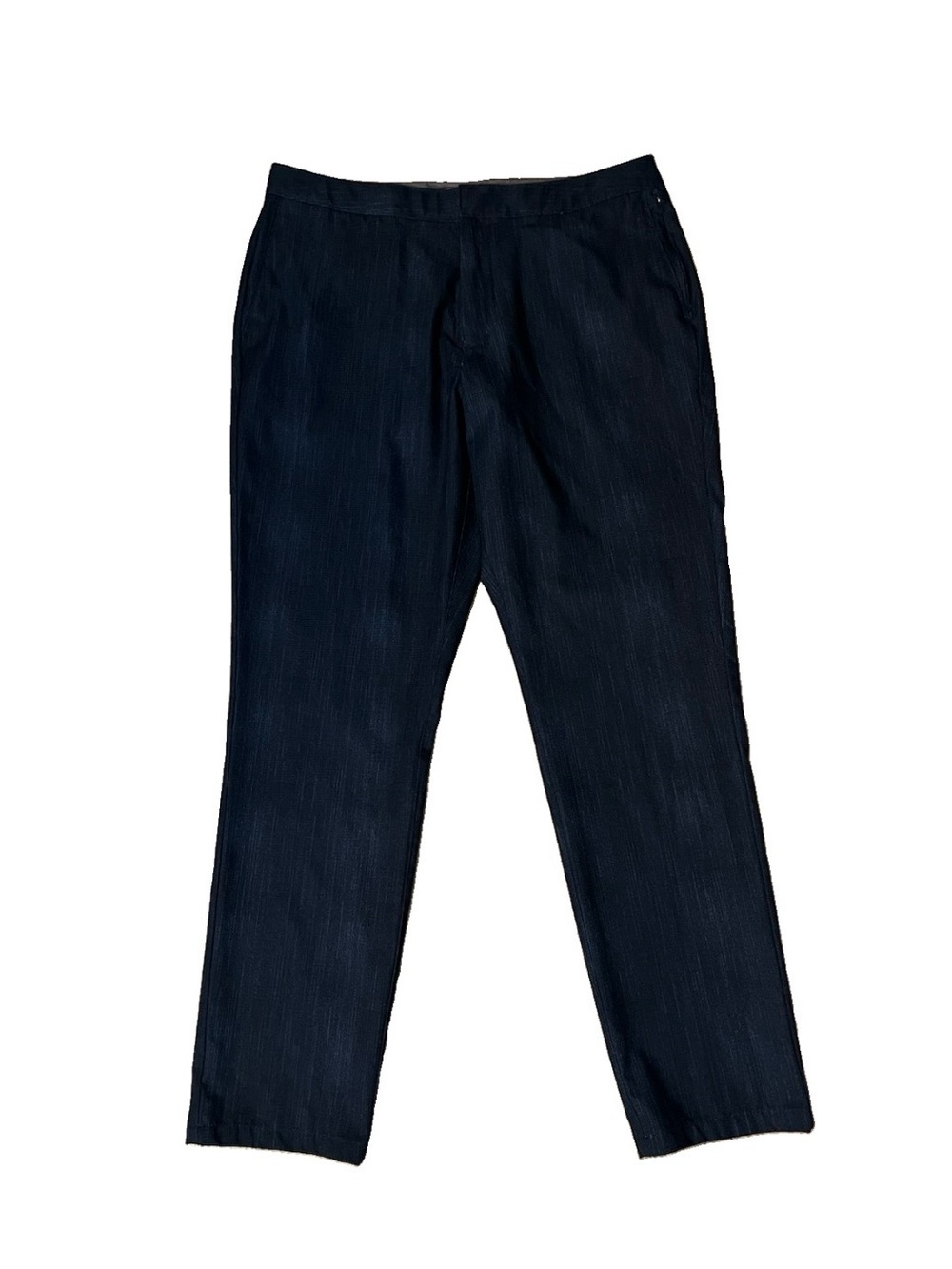 Rhône Trouser Relaxed Fit Dark Blue Pant Size 34x29 Business Casual